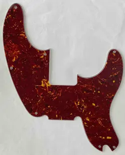 NEW 4 PLY RED TORTOISE FITS FENDER TELECASTER PRECISION BASS GUITAR PICKGUARD