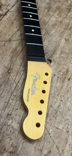 ALL-PARTS FENDER TELECASTER NECK - PRO FINISHED IN 100% NITRO LACQUER