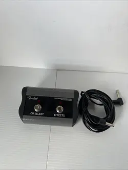 FENDER 2-BUTTON FOOT SWITCH CHANNEL SELECT AND EFFECTS ON/OFF P/N 0097298000