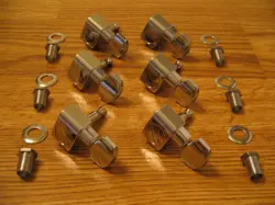 FENDER 1999 USA CHROME AMERICAN SEALED CAST TUNERS