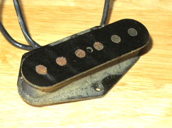 BLACK SINGLE COIL TELECASTER BRIDGE PICKUP