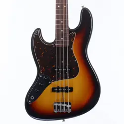FENDER JAPAN JB62/LH 3-TONE SUNBURST USED ELECTRIC BASS  2012