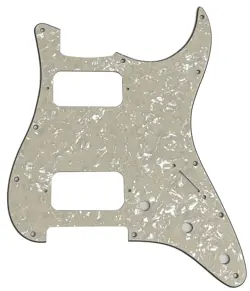 HUMBUCKER GUITAR- IVORY-WHITE