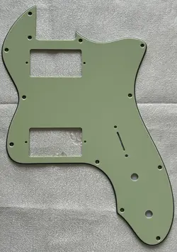 CUSTOM FOR TELECASTER '72 THINLINE PAF GUITAR PICKGUARD VINTAGE GREEN