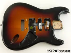 FENDER AMERICAN PROFESSIONAL II STRATOCASTER BODY, STRAT 3TS
