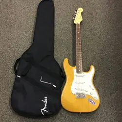 ELECTRIC GUITAR FENDER HYBRID II STRATOCASTER NATURAL MADE IN JAPAN WITH BAG