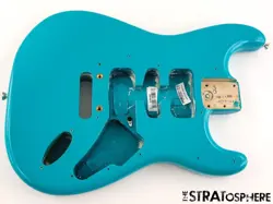FENDER AMERICAN PROFESSIONAL II STRATOCASTER BODY, STRAT MIAMI BLUE