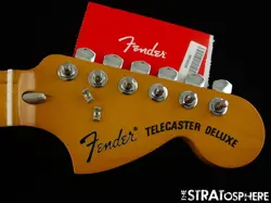 FENDER VINTERA II 70S RI TELECASTER DELUXE TELE NECK + TUNERS MAPLE 70S, 