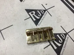 80S FENDER USA BRASS MASTER BASS GUITAR BRIDGE BRASS 4 STRING BRASSWORKS