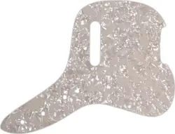 WD CUSTOM PICKGUARD FOR FENDER 1978 MUSICMASTER BASS #28A AGED PEARL/WHITE/BL...