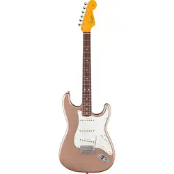 FENDER AMERICAN VINTAGE 65 STRATOCASTER ELECTRIC GUITAR, RW FB, SHORELINE GOLD