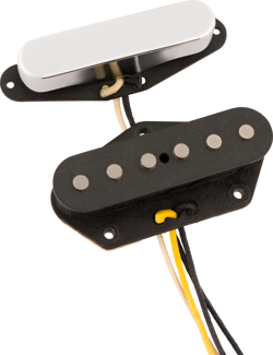 GENUINE FENDER CUSTOM SHOP '55/'56 WHITEGUARD TELECASTER PICKUPS SET/TELE