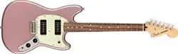 FENDER PLAYER 90 MUSTANG ELECTRIC GUITAR, WITH 2-YEAR WARRANTY, BURGUNDY MIST