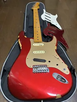 ELECTRIC GUITAR FENDER JAPAN JB62 STRATOCASTER RED MADE IN JAPAN  1989-1990