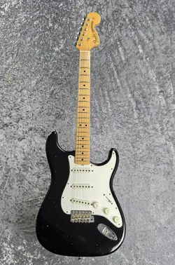 FENDER CUSTOM SHOP 1969 STRATOCASTER JOURNEYMAN RELIC AGED BLACK USED