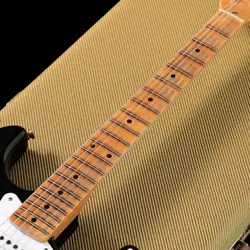 FENDER CUSTOM SHOP 70TH ANNIVERSARY 1954 STRATOCASTER HEAVY RELIC SUNBURST USED