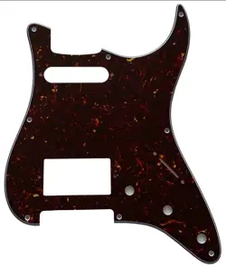 FOR FENDER 8 SCREW STRATOCASTER HS HUMBUCKER GUITAR PICKGUARD BROWN TORTOISE