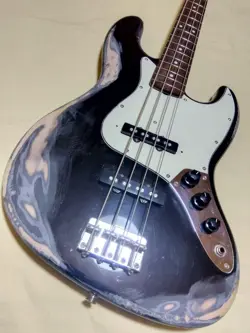 FENDER JAPAN JAZZ BASS RELIC FINISH VINTAGE STYLE ELECTRIC BASS GUITAR