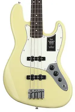 FENDER PLAYER II JAZZ BASS - HIALEAH YELLOW WITH ROSEWOOD FINGERBOARD