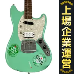 ELECTRIC GUITAR FENDER MADE IN JAPAN TRADITIONAL 60S MUSTANG SURF GREEN CUSTOM