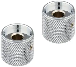 KNURLED KNOBS CHROME