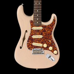 FENDER AMERICAN PROFESSIONAL II STRATOCASTER THINLINE - TRANSPARENT SHELL PINK