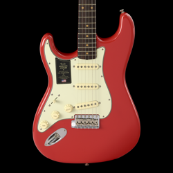 FENDER AMERICAN VINTAGE II 1961 STRATOCASTER LEFT-HAND - FIESTA RED