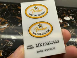 1SETS FENDER SPECIAL