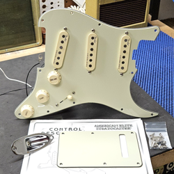 2019 FENDER USA AMERICAN ELITE SSS STRAT LOADED PICKGUARD - N4 NOISELESS PICKUPS