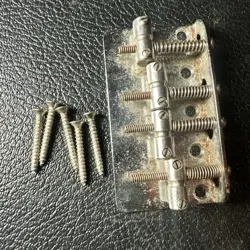 1969 1970 VINTAGE FENDER PRECISION BASS/TELECASTER/JAZZ BASS BRIDGE 1970S USA