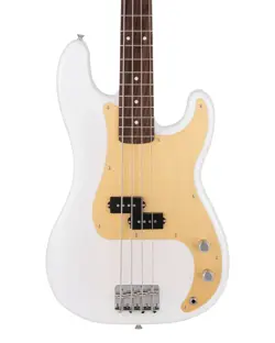 FENDER JAPAN TRADITIONAL 50S PRECISION BASS GUITAR, RW FB, WHITE BLONDE