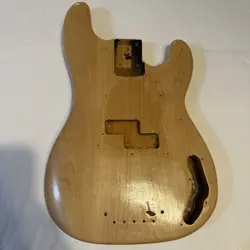 1969 1970 VINTAGE FENDER PRECISION BASS BODY LIGHTWEIGHT 4.6