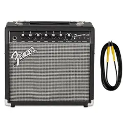 FENDER CHAMPION 20 GUITAR COMBO AMP WITH 20-FOOT INSTRUMENT CABLE