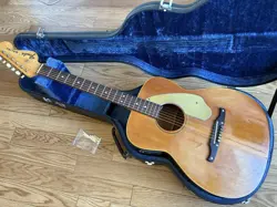 ELECTRIC ACOUSTIC GUITAR FENDER USA 1967-68 MALIBU MODIFIED S/N 21716 SOLD AS IS