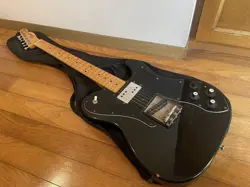 ELECTRIC GUITAR FENDER JAPAN TC72 TELECASTER CUSTOM BLACK