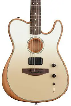 FENDER FINNEAS SIGNATURE ACOUSTASONIC PLAYER TELECASTER - CAPPUCCINO FADE