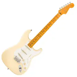 FENDER LINCOLN BREWSTER STRATOCASTER OLYMPIC PEARL ELECTRIC GUITAR NO.YG874