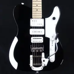 FENDER JACK WHITE TRIPLECASTER BLACK LIMITED EDITION ELECTRIC GUITAR