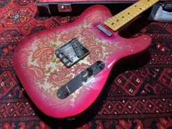 FENDER CUSTOM SHOP '68 TELECASTER NOS PINK PAISLEY USED