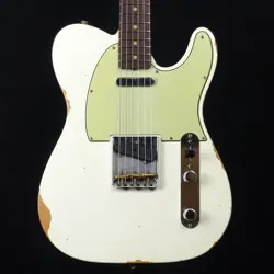 FENDER CUSTOM SHOP 1961 TELECASTER RELIC OLYMPIC WHITE USED