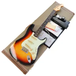 FENDER CUSTOM SHOP 1961 STRATOCASTER RELIC 3TS MASTER BUILT BY JASON SMITH USED