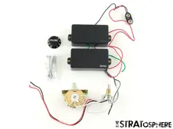 USA FENDER JIM ROOT STRAT, EMG 81 & 60 HUMBUCKER PICKUPS POTS KNOB STRATOCASTER