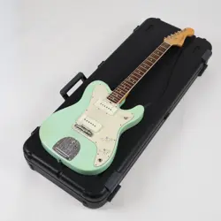 USED FENDER 2018 LIMITED EDITION JAZZ-TELE ROSEWOOD FINGERBOARD SURF GREEN (2018