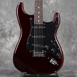 FENDER LIMITED PLAYER II STRATOCASTER, ROASTED MAPLE NECK, OXBLOOD WITH SEYMOUR
