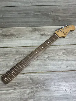 GENUINE FENDER SQUIER STRAT NECK ROSEWOOD FRETBOARD BULLET GUITAR PARTS