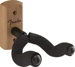 FENDER ESSENTIALS GUITAR WALL HANGER, WALNUT