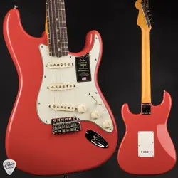 FENDER LIMITED EDITION AMERICAN VINTAGE II 1961 STRATOCASTER - FIESTA RED