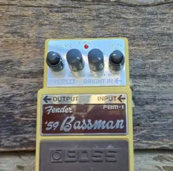 BOSS, FBM-1, FENDER, 59 BASSMAN, GUITAR, EFFECT PEDAL