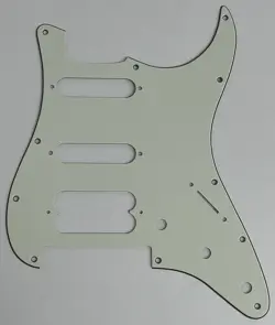 CUSTOM FOR FENDER PLAYER STRATOCASTER FLOYD ROSE HSS GUITAR PICKGUARD PARCHMENT