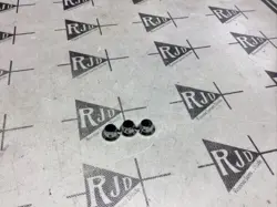 FENDER JAPAN AERODYNE STRATOCASTER GUITAR CONTROL METAL CHROME KNOB SET 3